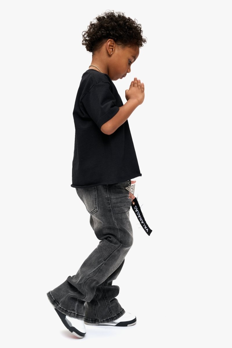 Jr.Stacked Kids Jeans Grey