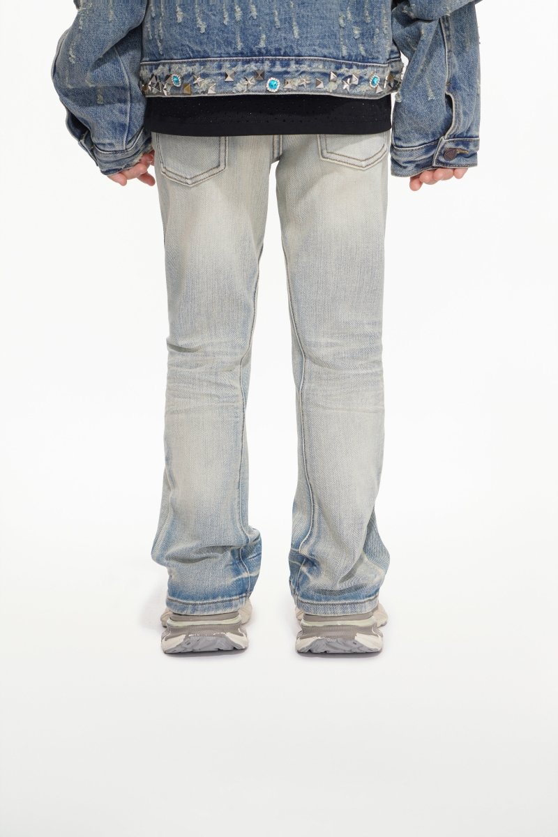 Jr.Stacked Kids Jeans Light Wash - Valabasas