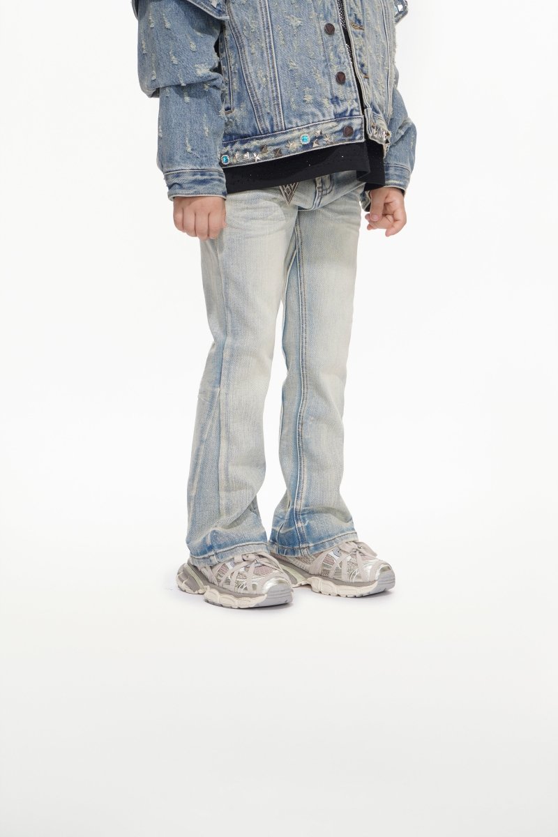 Jr.Stacked Kids Jeans Light Wash - Valabasas