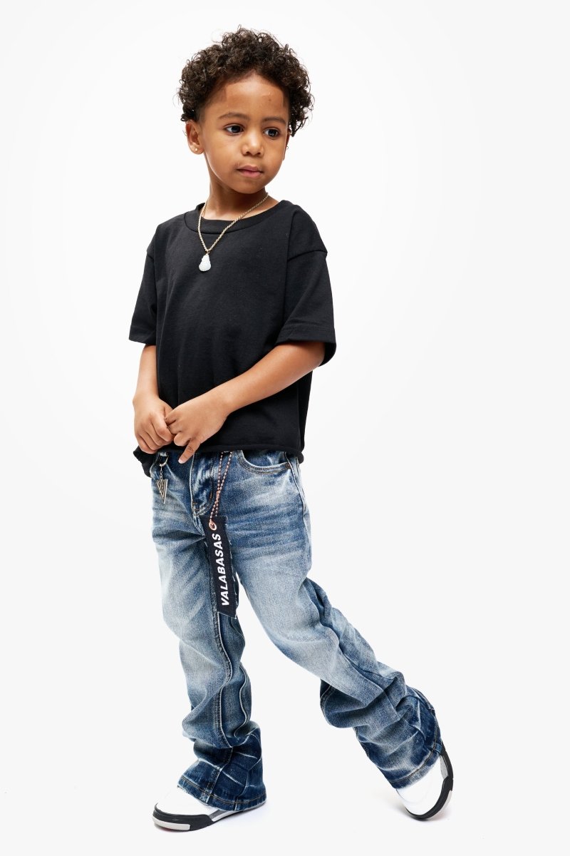 Jr.Stacked Kids Jeans Medium Wash