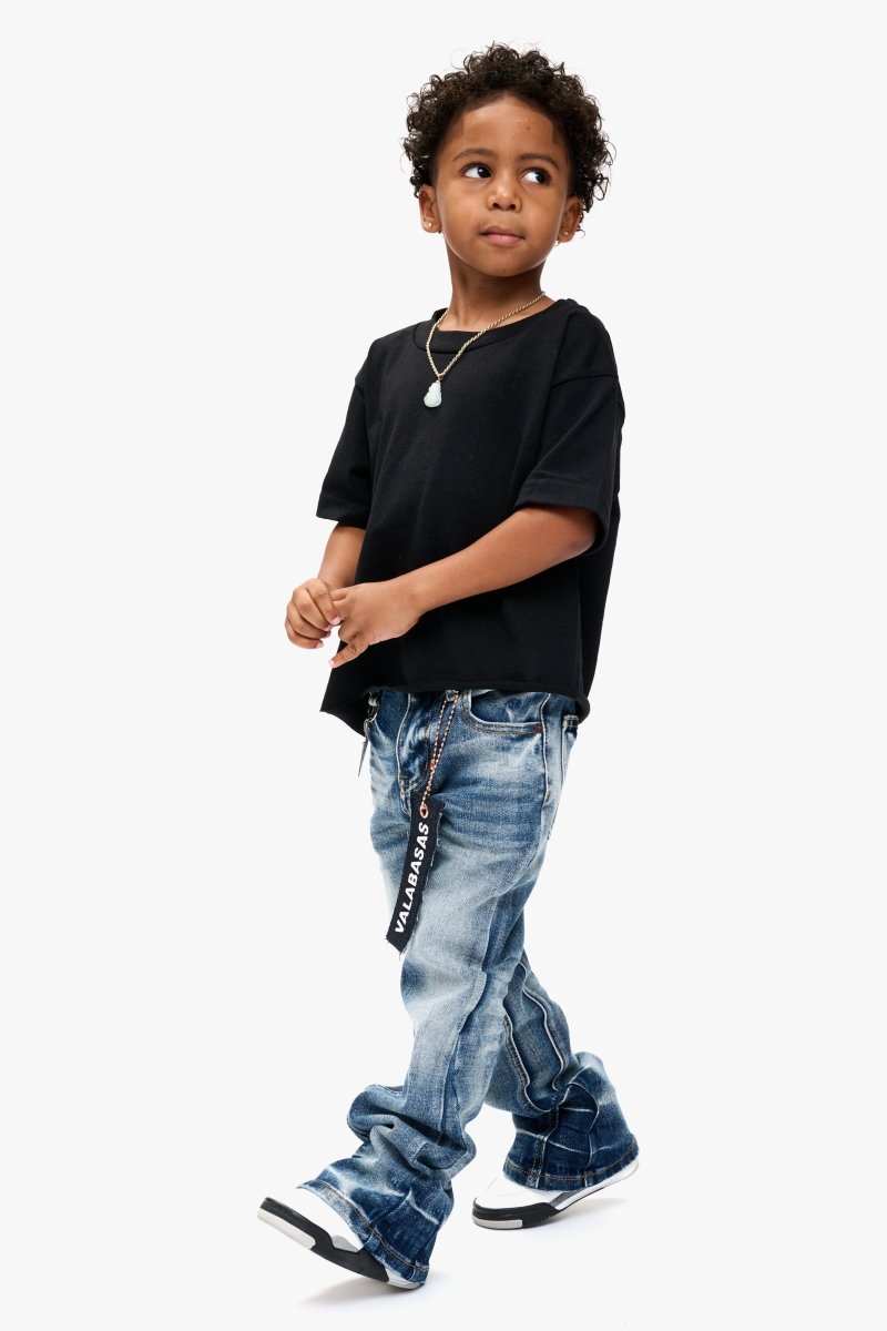 Jr.Stacked Kids Jeans Medium Wash