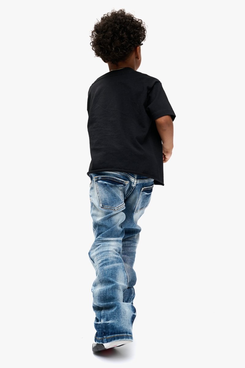 Jr.Stacked Kids Jeans Medium Wash