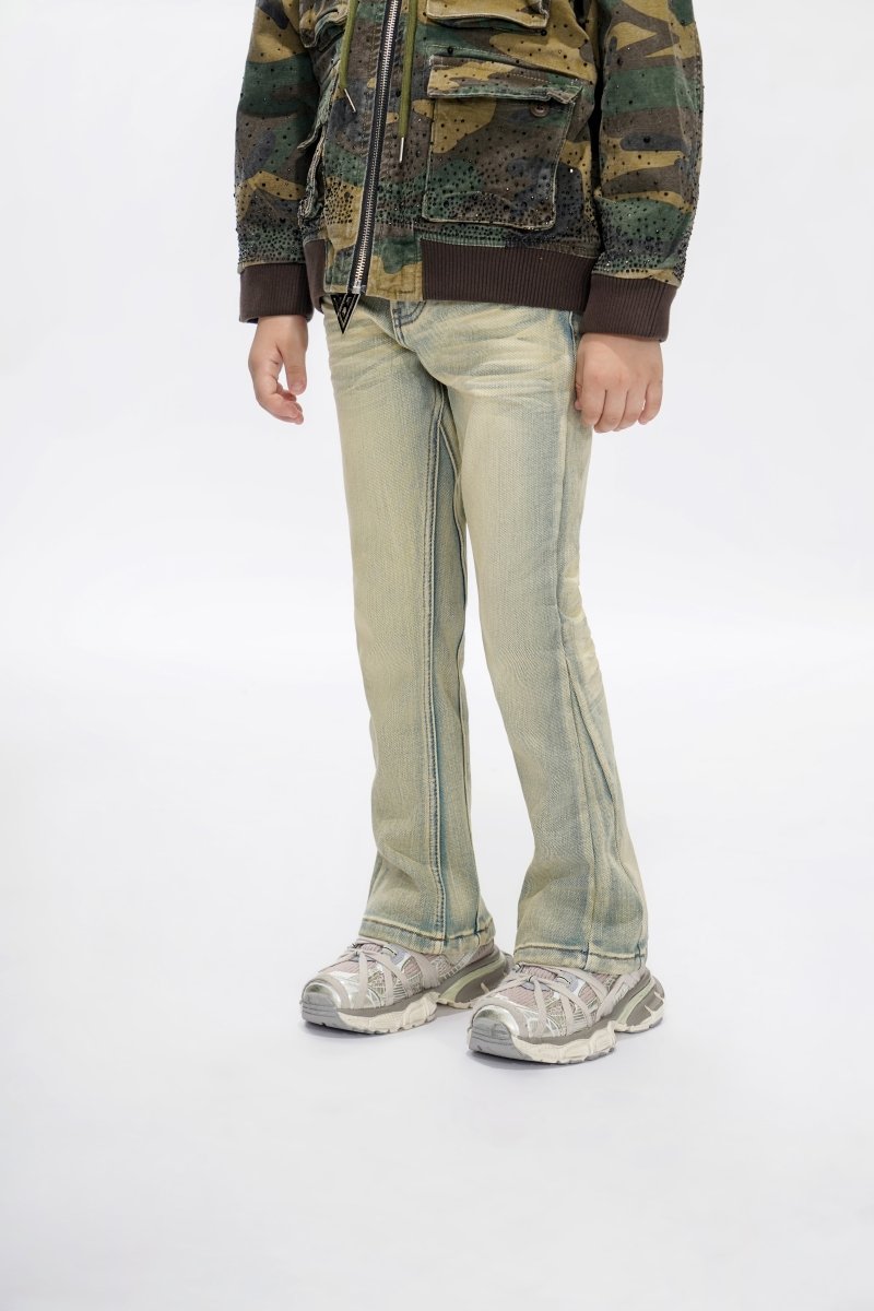 Jr.Stacked Kids Jeans Vintage Wash - Valabasas