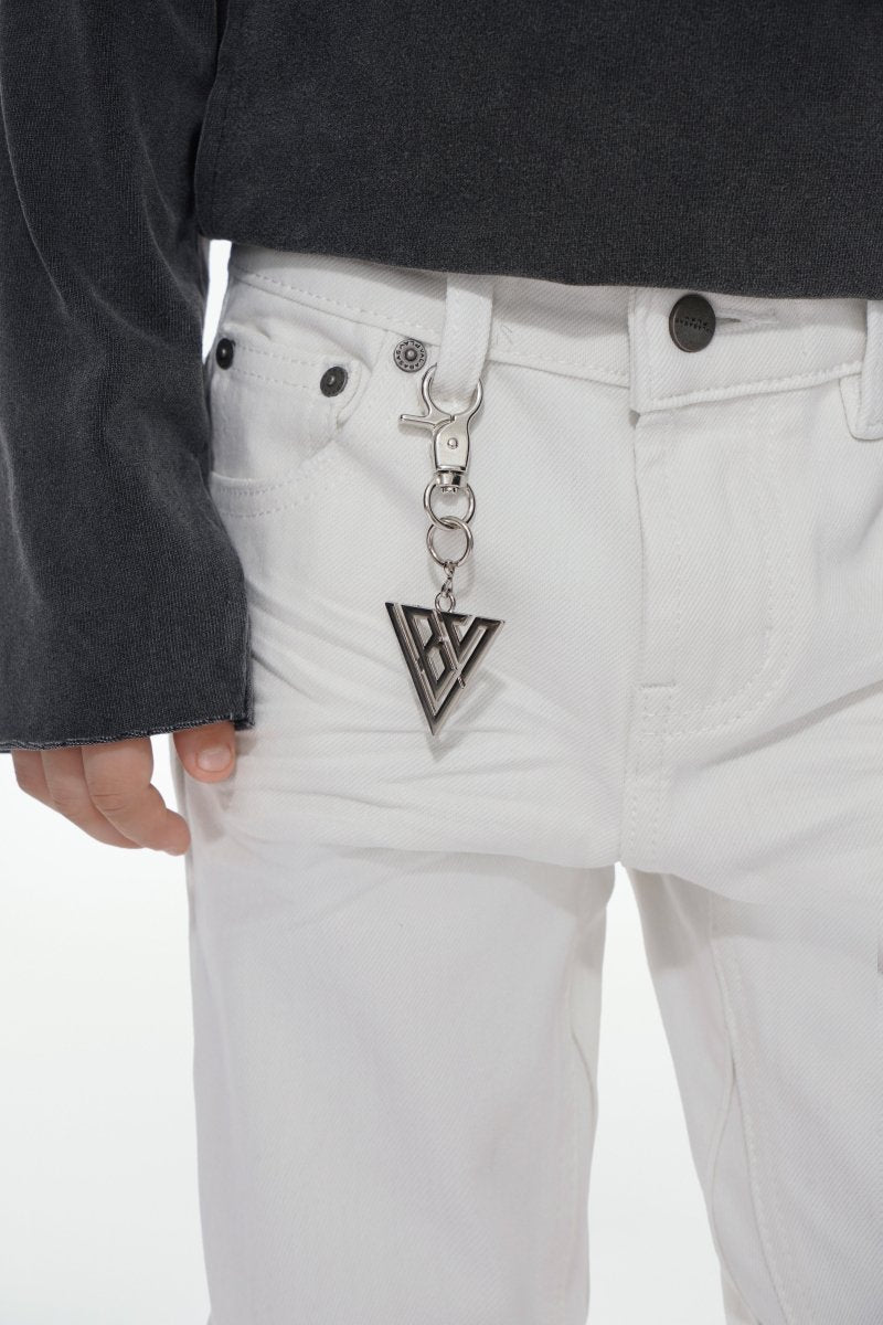 Jr.Stacked Kids Jeans White - Valabasas