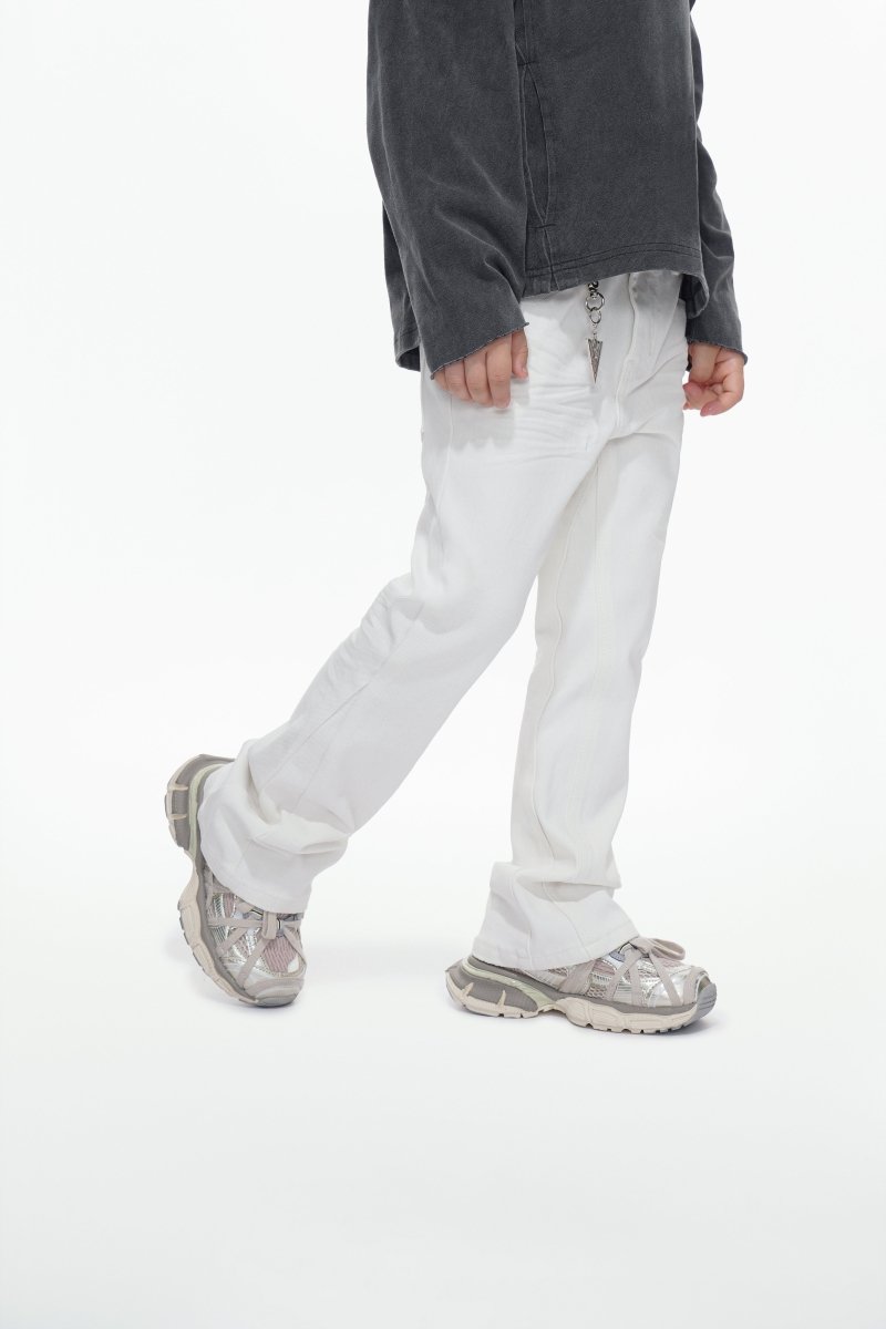 Jr.Stacked Kids Jeans White - Valabasas