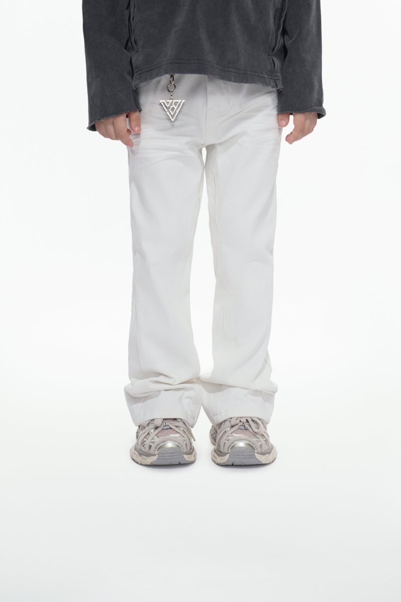 Jr.Stacked Kids Jeans White - Valabasas