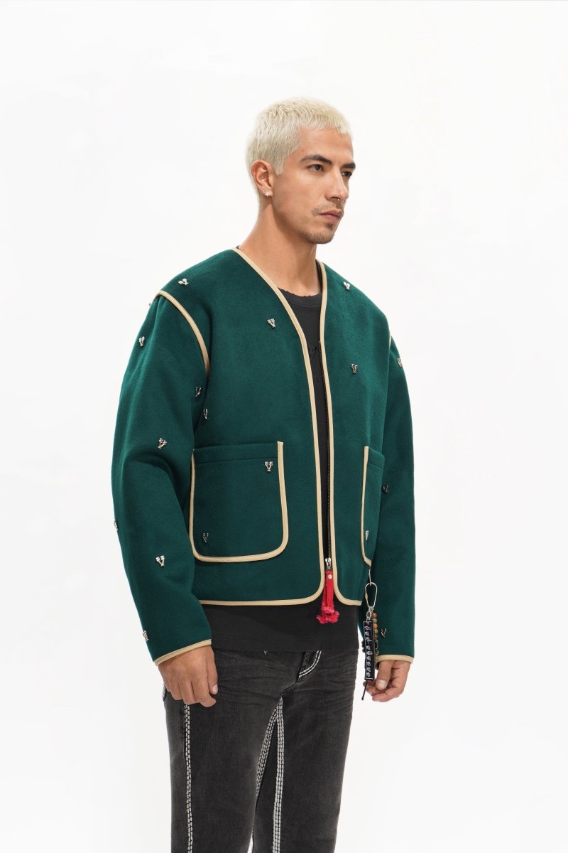 Justice Green Jacket - Valabasas