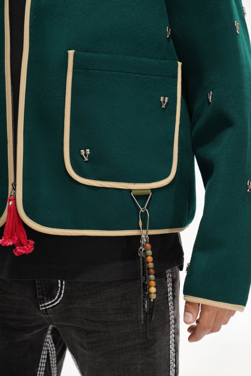 Justice Green Jacket - Valabasas