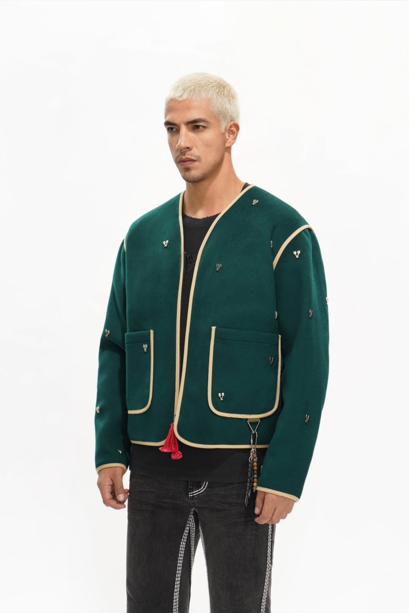 Justice Green Jacket - Valabasas