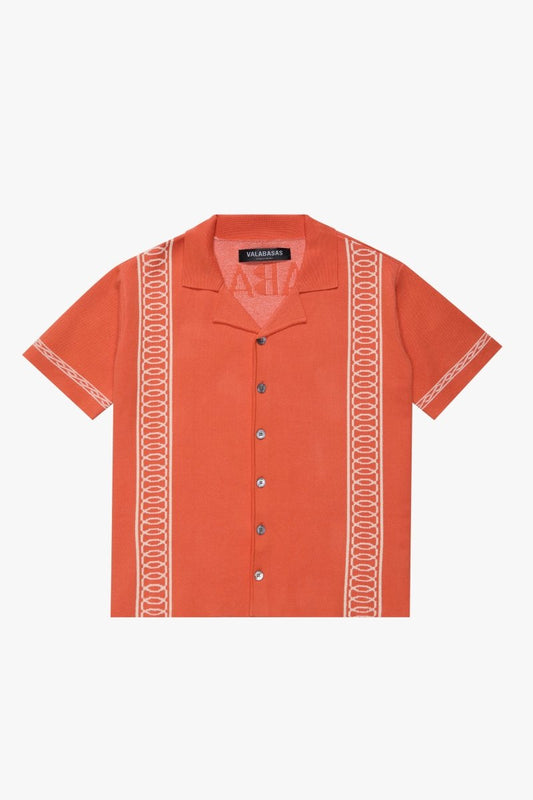 "KABANA" BUTTON - DOWN ORANGE - Valabasas