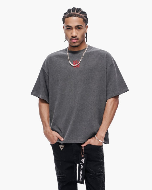 Kaen Tee Dark Grey - Valabasas