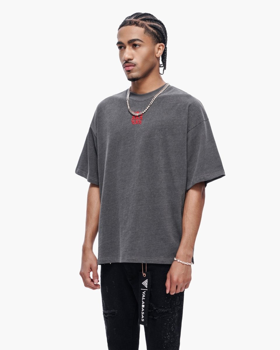Kaen Tee Dark Grey - Valabasas