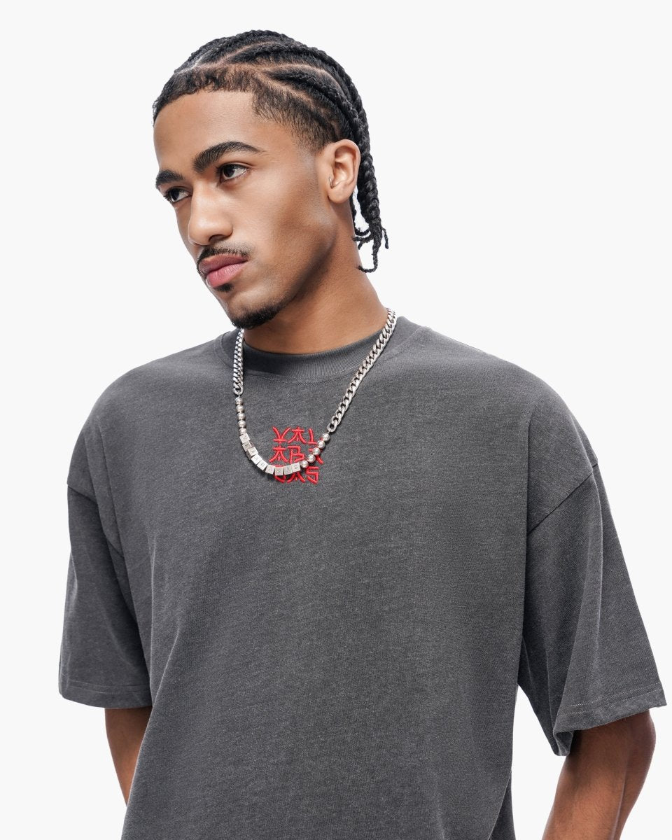 Kaen Tee Dark Grey - Valabasas