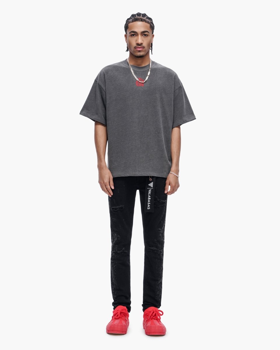 Kaen Tee Dark Grey - Valabasas