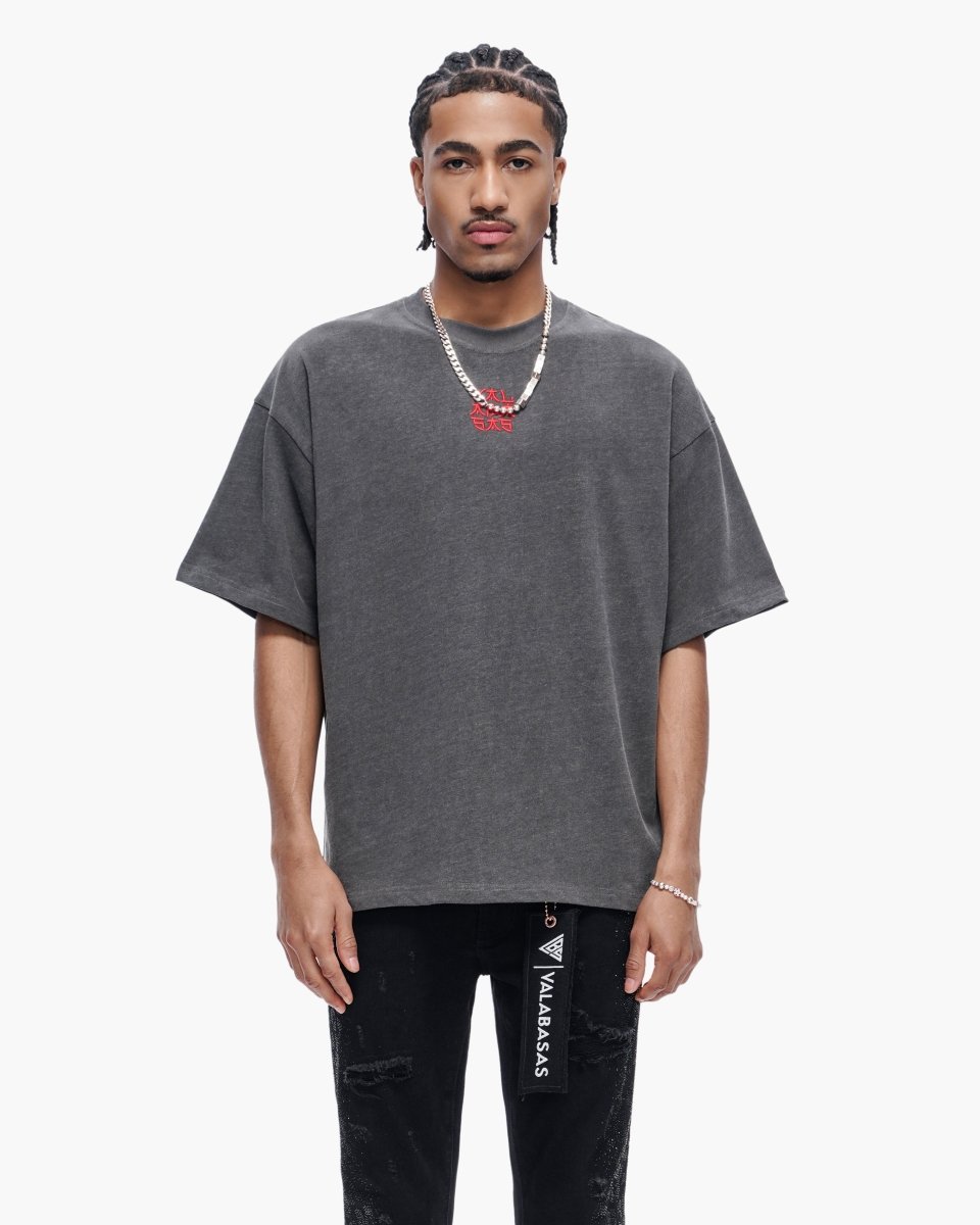 Kaen Tee Dark Grey - Valabasas