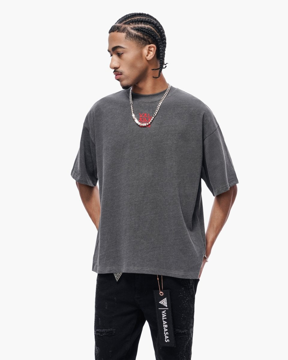 Kaen Tee Dark Grey - Valabasas