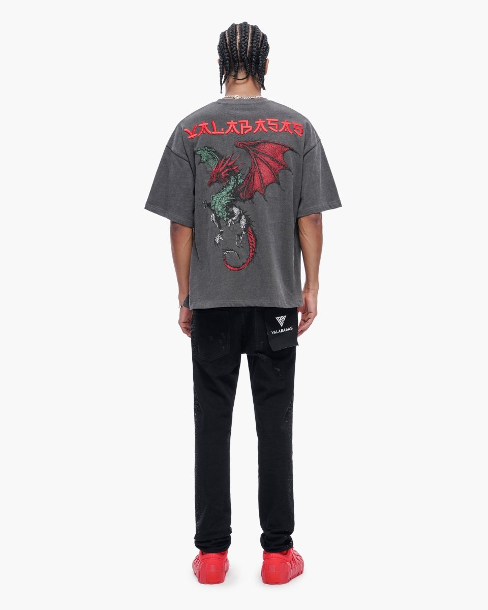Kaen Tee Dark Grey - Valabasas