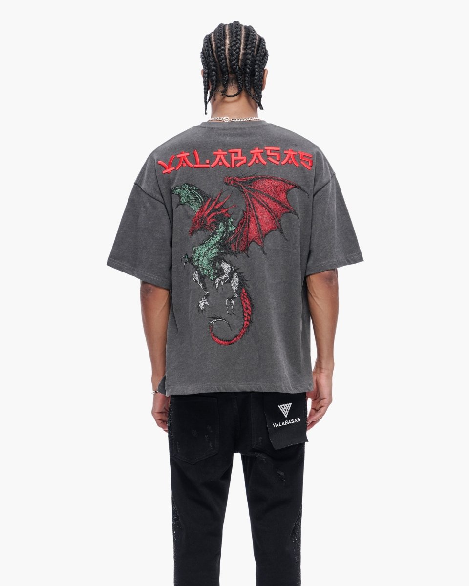 Kaen Tee Dark Grey - Valabasas