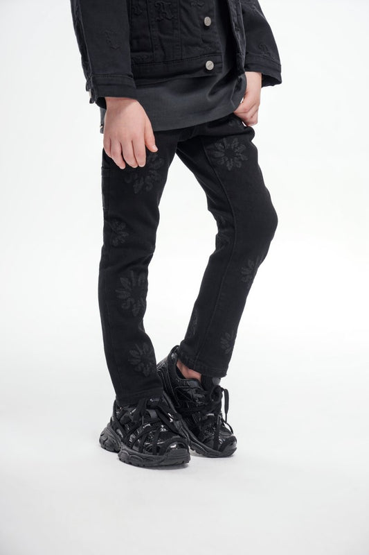 Kids Art Black Washed Stacked - Valabasas