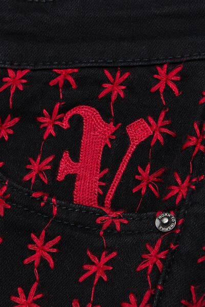 KIDS "ASTERISK" - STACKED BLACK RED - Valabasas