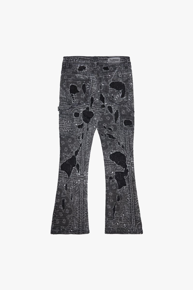 KIDS "BANDIT" STACKED CHARCOAL - Valabasas