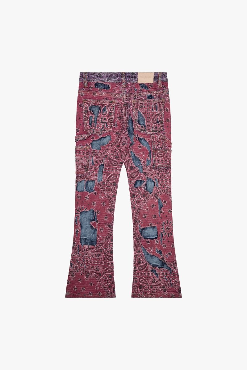 KIDS "BANDIT" STACKED FUCHSIA AZURE - Valabasas