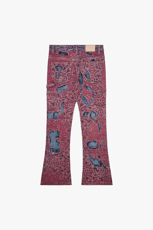 KIDS "BANDIT" STACKED FUCHSIA AZURE - Valabasas