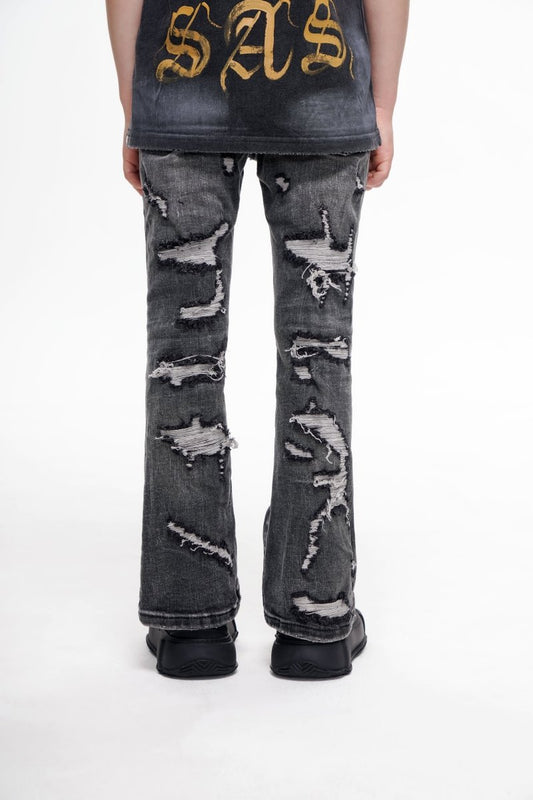 Kids Breach Stacked Grey - Valabasas