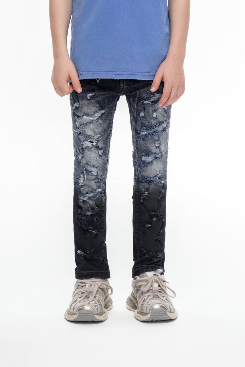 Kids Briggs Dirty Blue Skinny - Valabasas