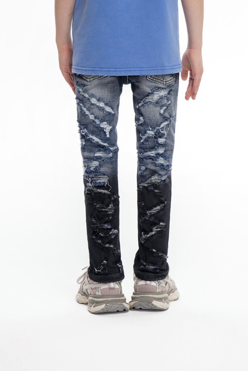 Kids Briggs Dirty Blue Skinny - Valabasas