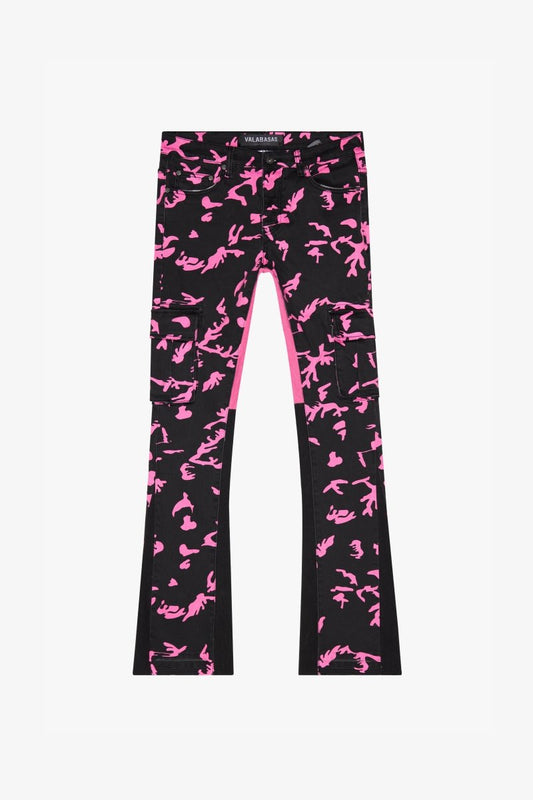 KIDS "COMMANDER" DENIM ROSE SHADOW - Valabasas