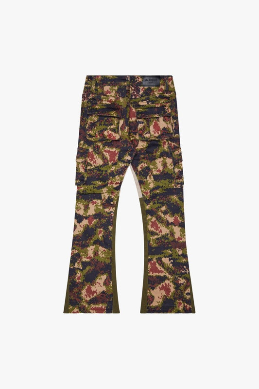 KIDS "COMMANDER" STACKED CHESTNUT CAMO - Valabasas