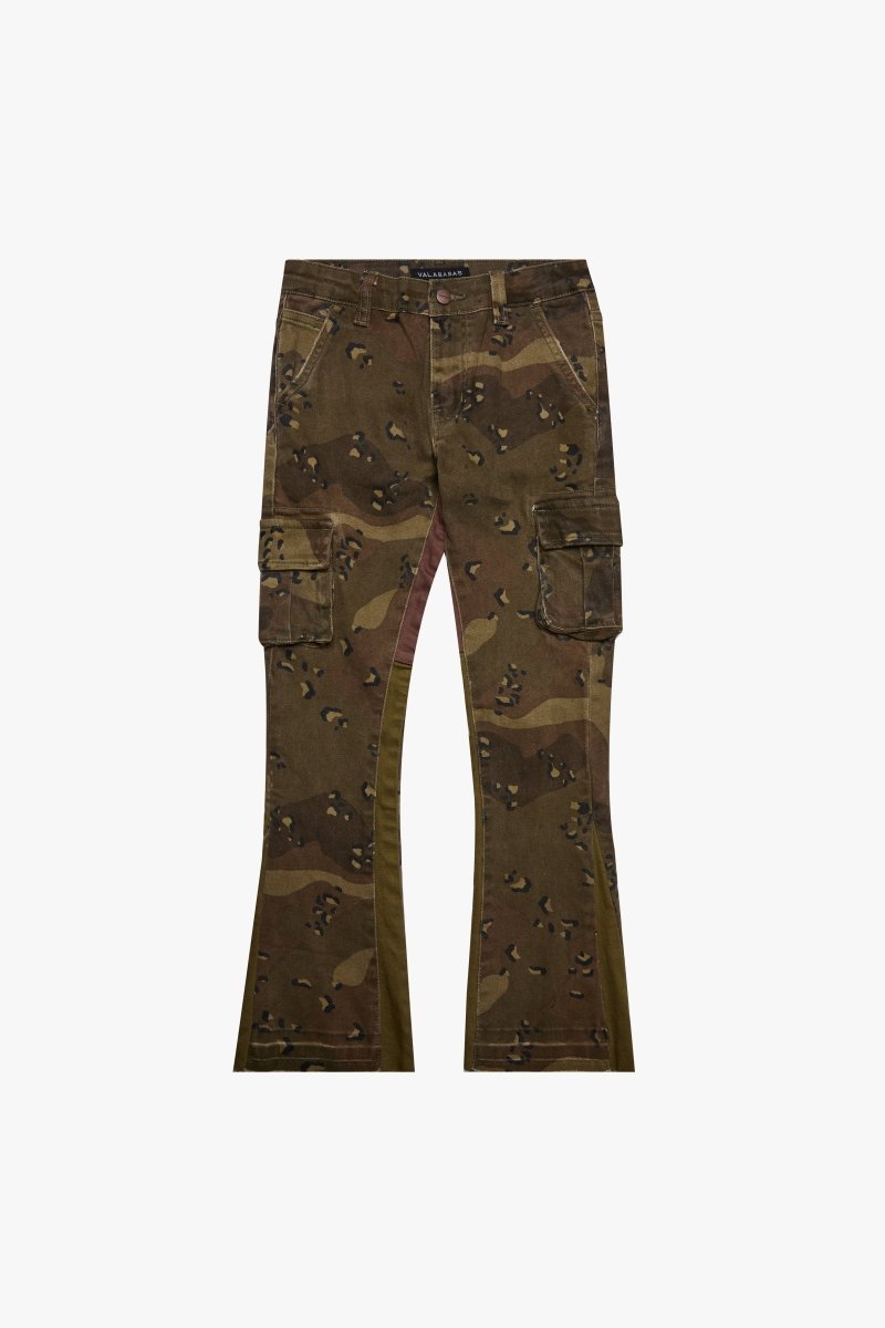 KIDS "COMMANDER" STACKED DENIM CROCODILE CAMO - Valabasas