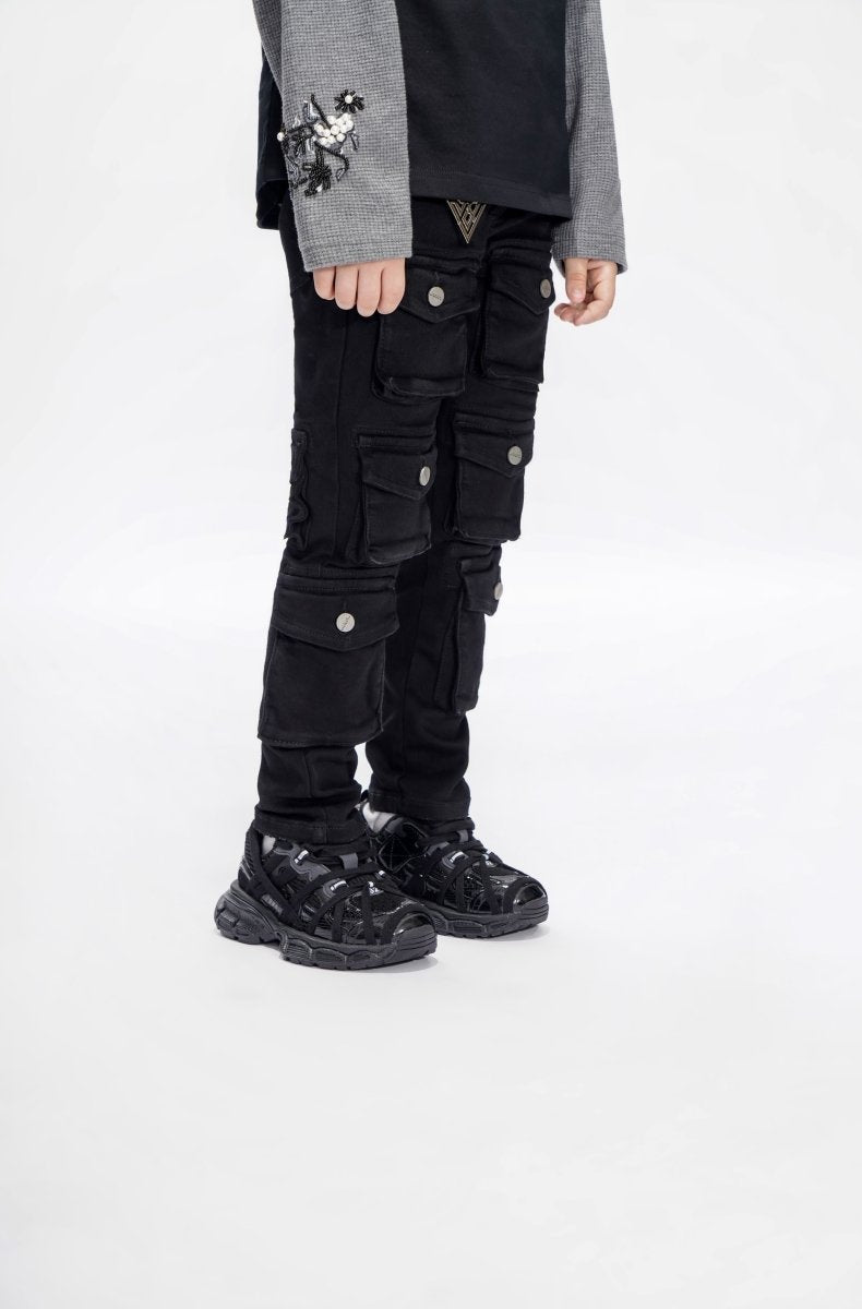 Kids Cosmic - Vapor Black Skinny - Valabasas