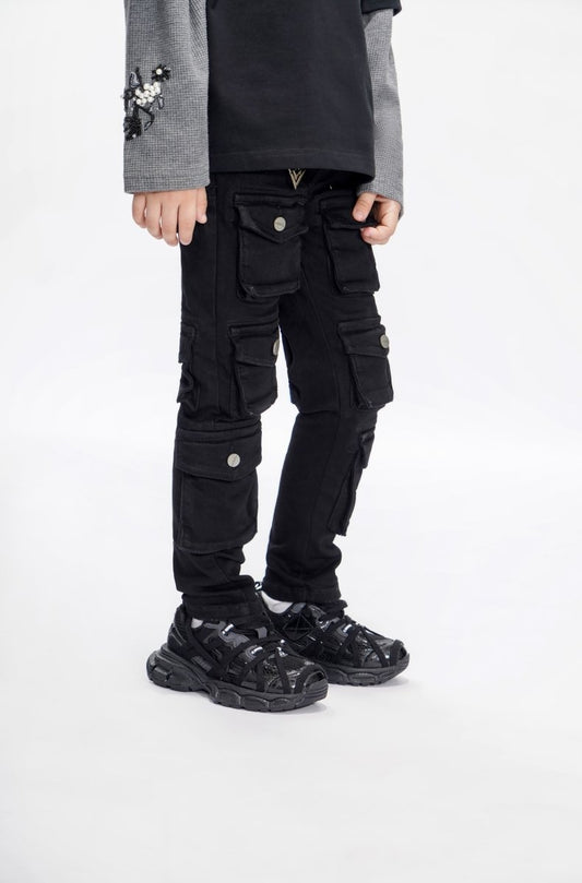 Kids Cosmic - Vapor Black Skinny - Valabasas