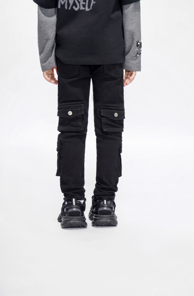 Kids Cosmic - Vapor Black Skinny - Valabasas