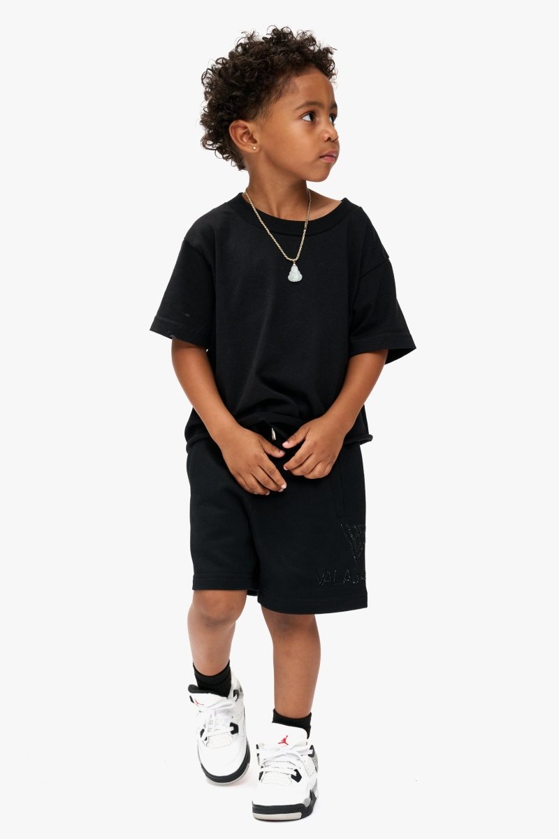 Kids Dunya Black Jorts - Valabasas