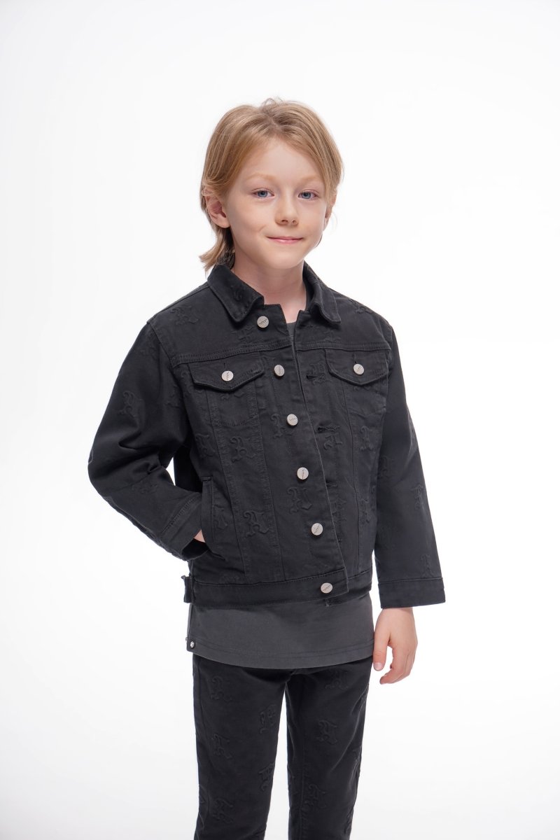 Kids Ealdor Jacket Black - Valabasas