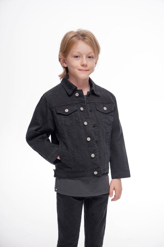 Kids Ealdor Jacket Black - Valabasas
