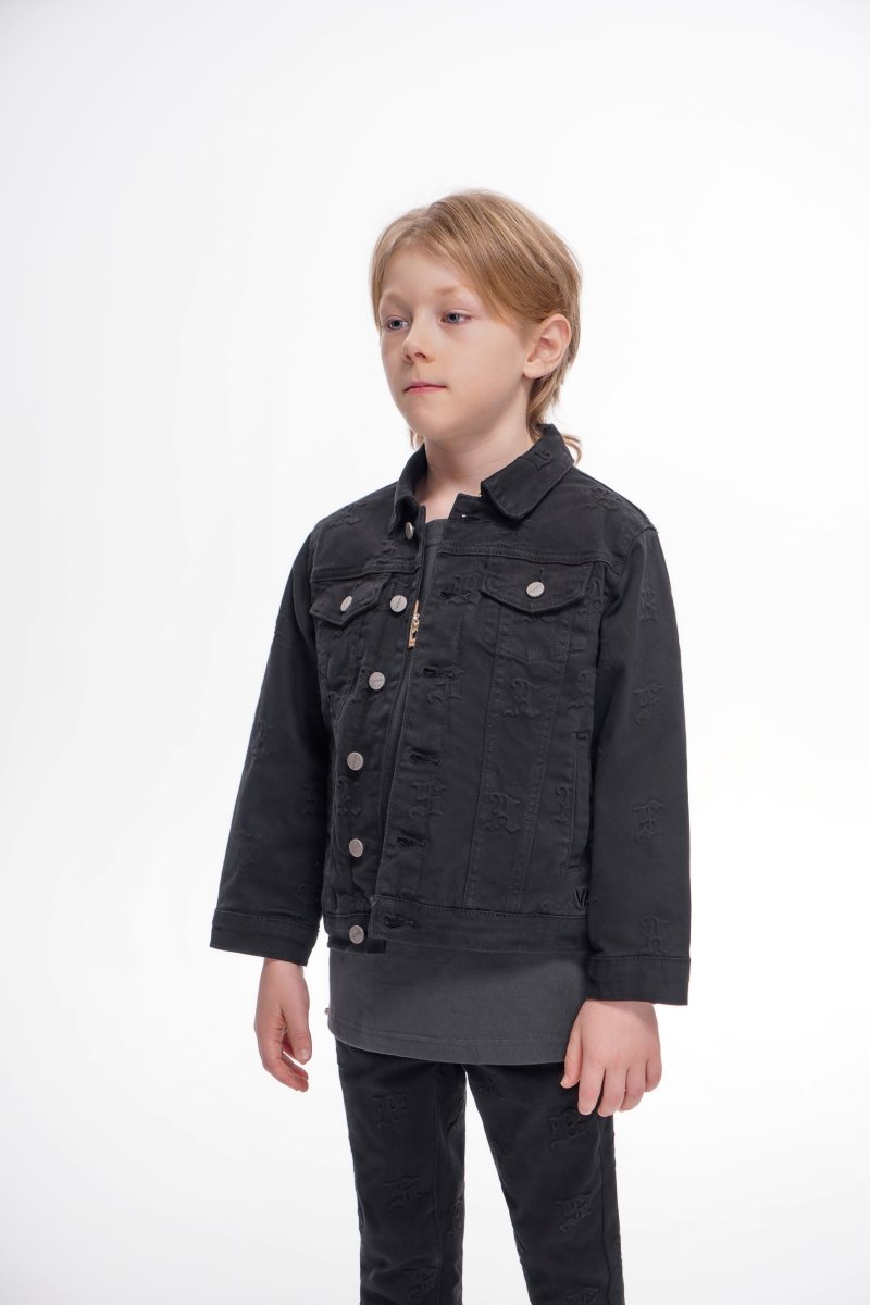 Kids Ealdor Jacket Black - Valabasas