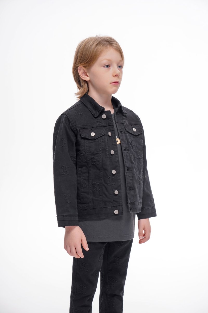 Kids Ealdor Jacket Black - Valabasas