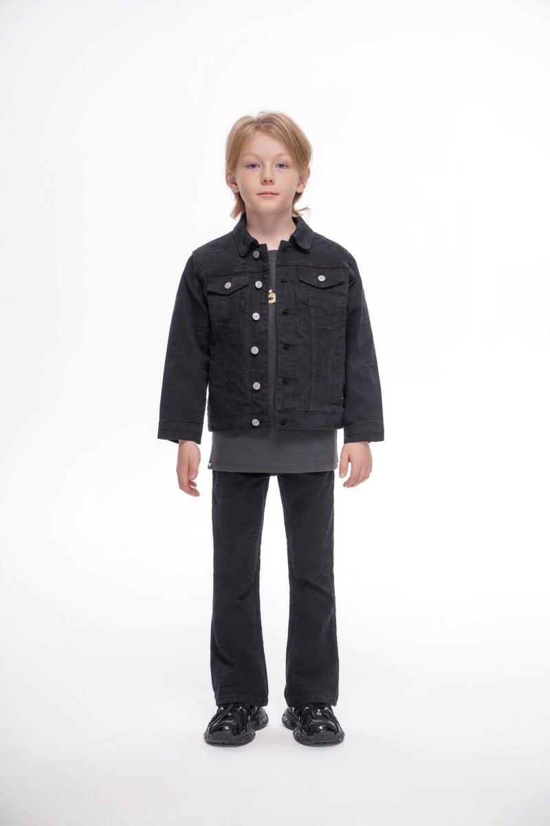 Kids Ealdor Jacket Black - Valabasas
