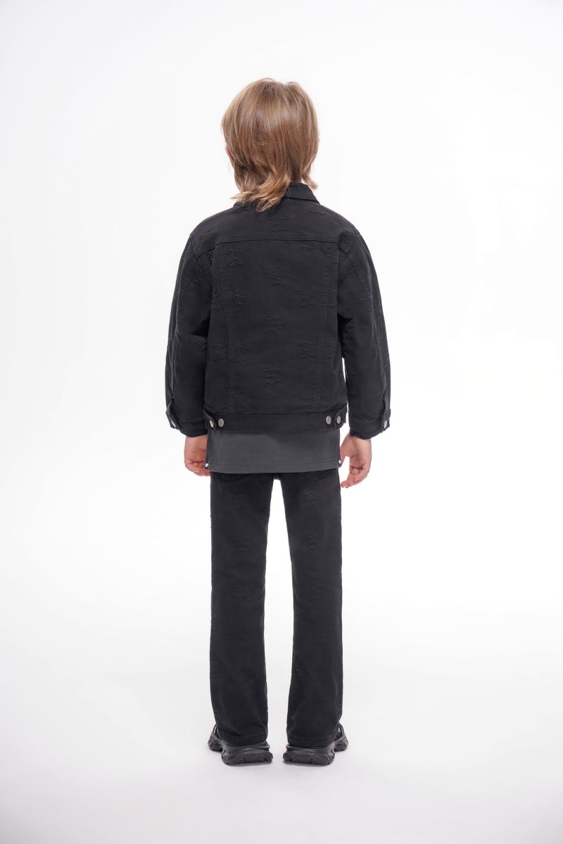 Kids Ealdor Jacket Black - Valabasas