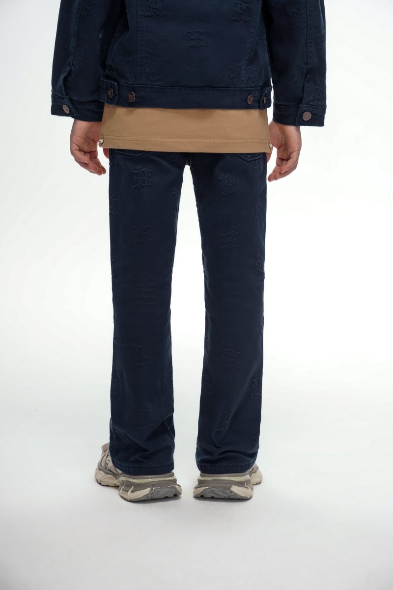 Kids Ealdor Jacket Navy - Valabasas