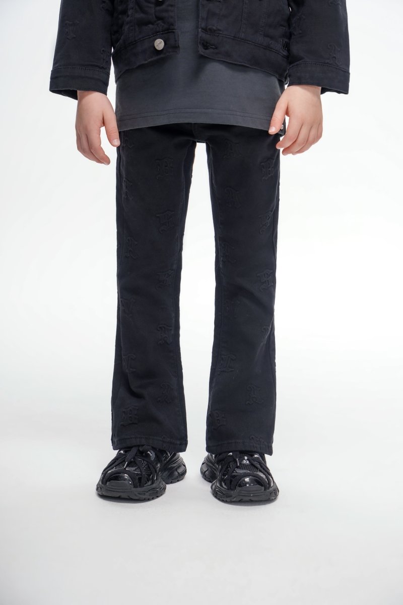Kids Frith Black Stacked - Valabasas