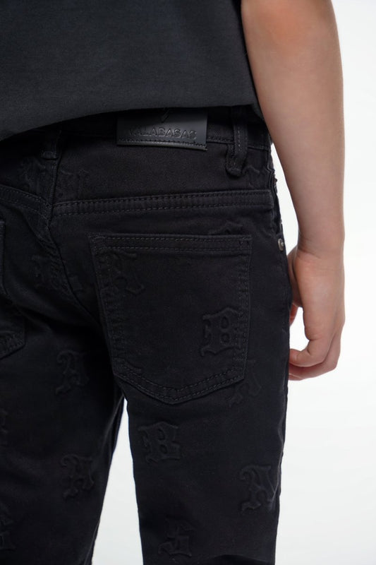 Kids Frith Black Stacked - Valabasas