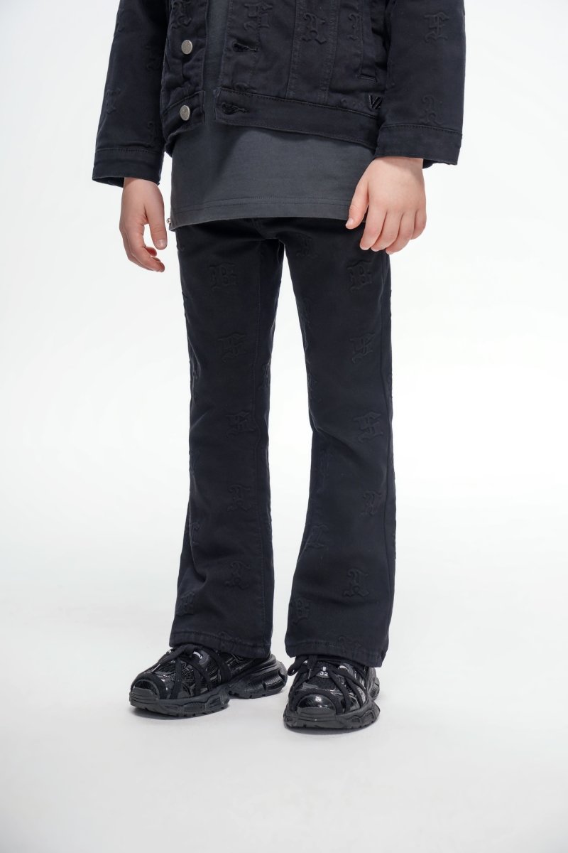 Kids Frith Black Stacked - Valabasas
