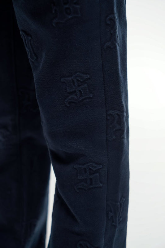 Kids Frith Navy Stacked - Valabasas