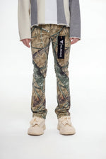 Kids Hazard Stacked Forest Camo