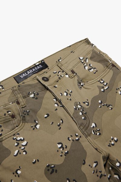 KIDS "JR. EXTENDO" DENIM STACKED CAMO GROVE - Valabasas